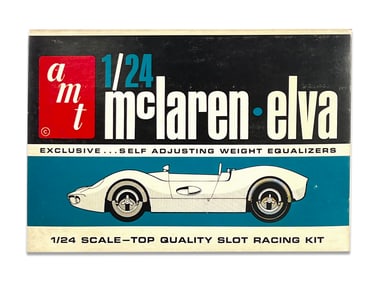 AMT McLaren Elva Slot Car 1/24
