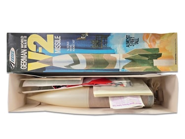 German V-2 Estes Rocket in 1/19 Scale