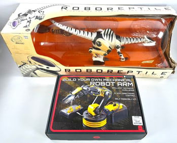 Radio Control Roboreptile and Robotic Arm