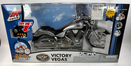 ZAP Toys 96 Power Victory Vegas Motorcycle Battery Included
