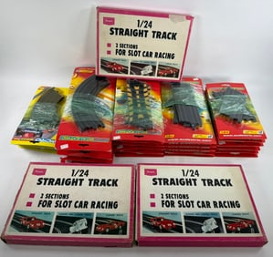 Mixed Track, Race Car and Train Tracks, Micro Scale Track