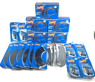 Mixed Track, Race Car Hot Wheels, AFX Track and Hot Wheels Hand Controllers