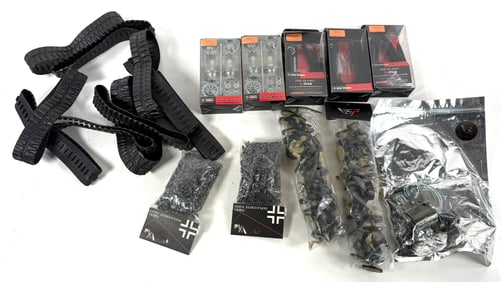 Mixed Box of Tank Trax and Wheels