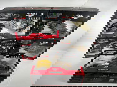 5 VS RC Tanks (2) Tiger I Battle Tank/King Tiger Henshel Turret/Tiger I/Leopard 2 A5 Battle Tank