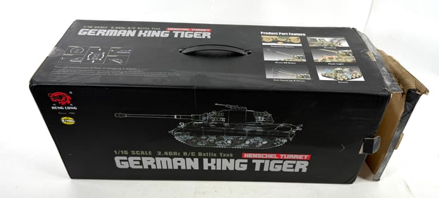 Heng Long 24 GHz R/C Battle Tank, German King Tiger