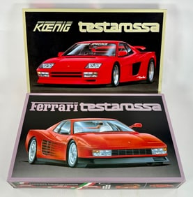 2 Model Car Kits Koenig, Ferrari