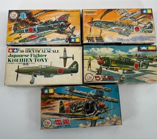 5 Models (2) Fighter Ki61 Hein Tony/Ki 100 Type 5 Fighter/Army Type 1 Fighter No. 7/Interceptor