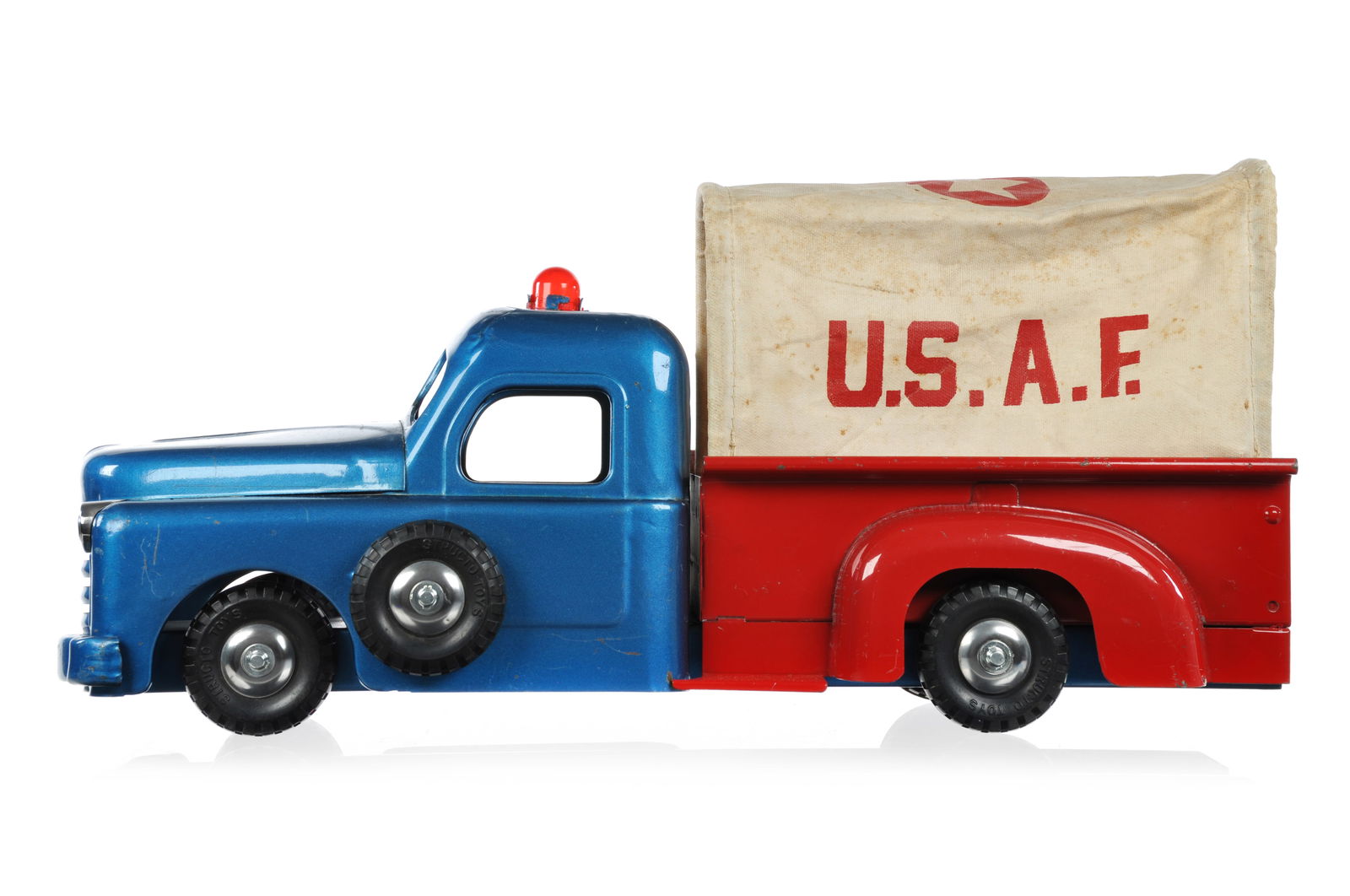 Structo Pressed Steel U.S.A.F. Canopy Truck (1 of 6)