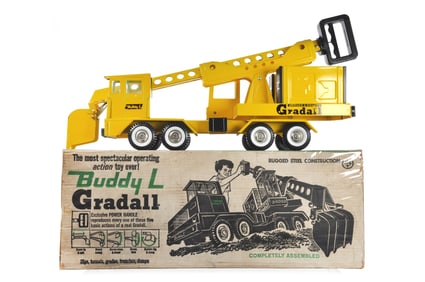 Buddy L No. 5703 Warner & Swasey Gradall Boxed