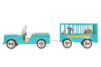 Buddy L Colt Zoo-A-Rama Set Pressed Steel