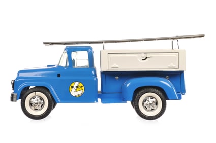 Buddy L Pressed Steel Handy Man Pickup Truck