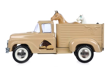 Buddy L Ranch Horse Truck Pressed Steel