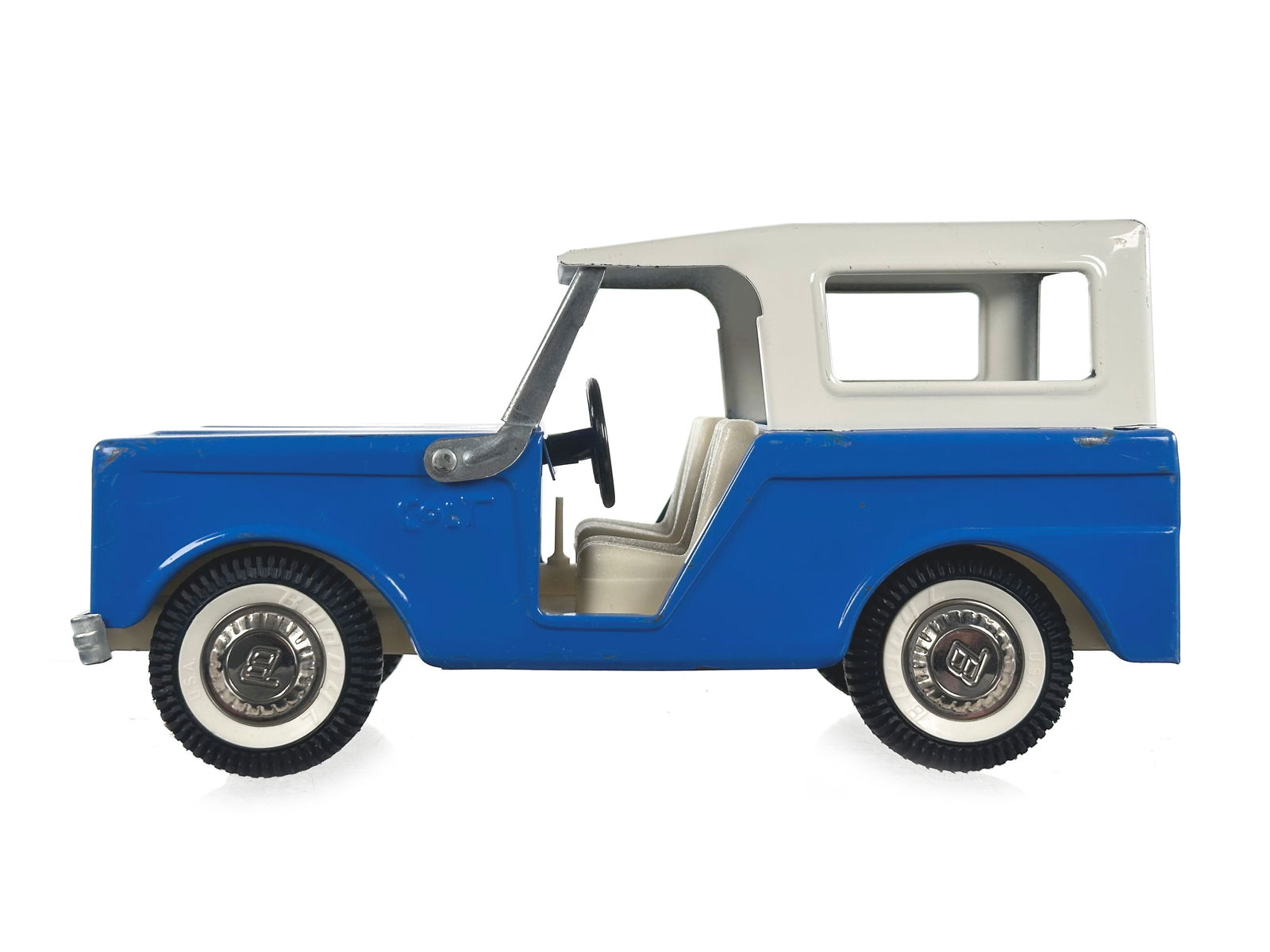 Buddy L Colt Bronco Truck Pressed Steel: This is a pressed steel Buddy L Colt Bronco truck. It measures approximately 10" L.