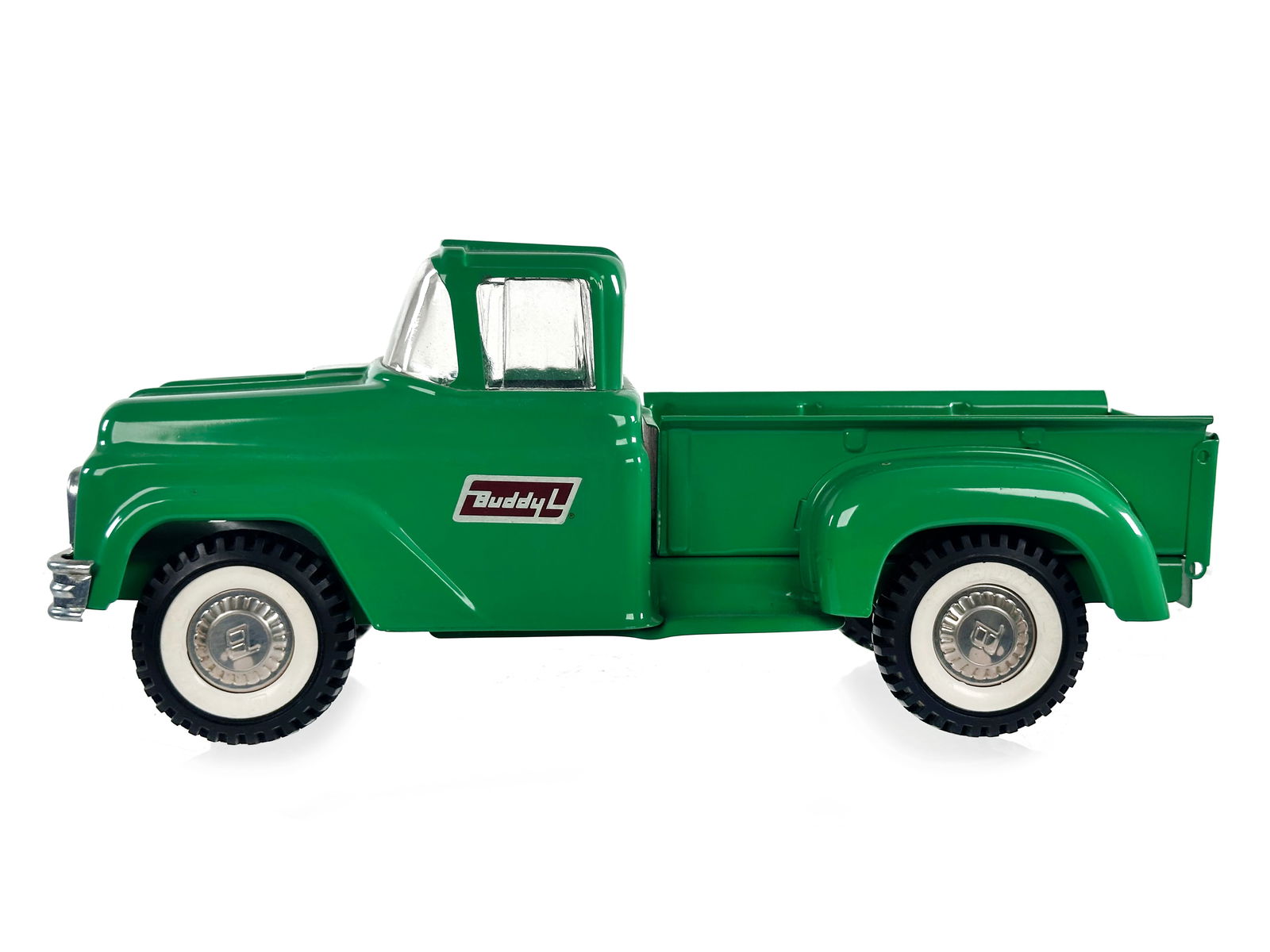 Buddy L Pressed Steel Kelly Green Pickup Truck (1 of 6)