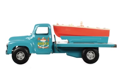 Buddy L Dock Co. Marine Supplies Truck w/Boat