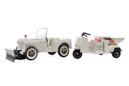 Tonka Airlines #2100 Airport Service Jeep and SER-VI-CAR