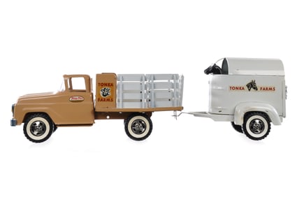 Tonka Farms Stake Truck and Horse Trailer