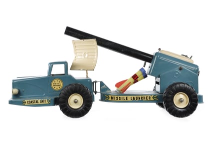 1950s Nylint Naval Defense Coastal Unit Missile Launcher