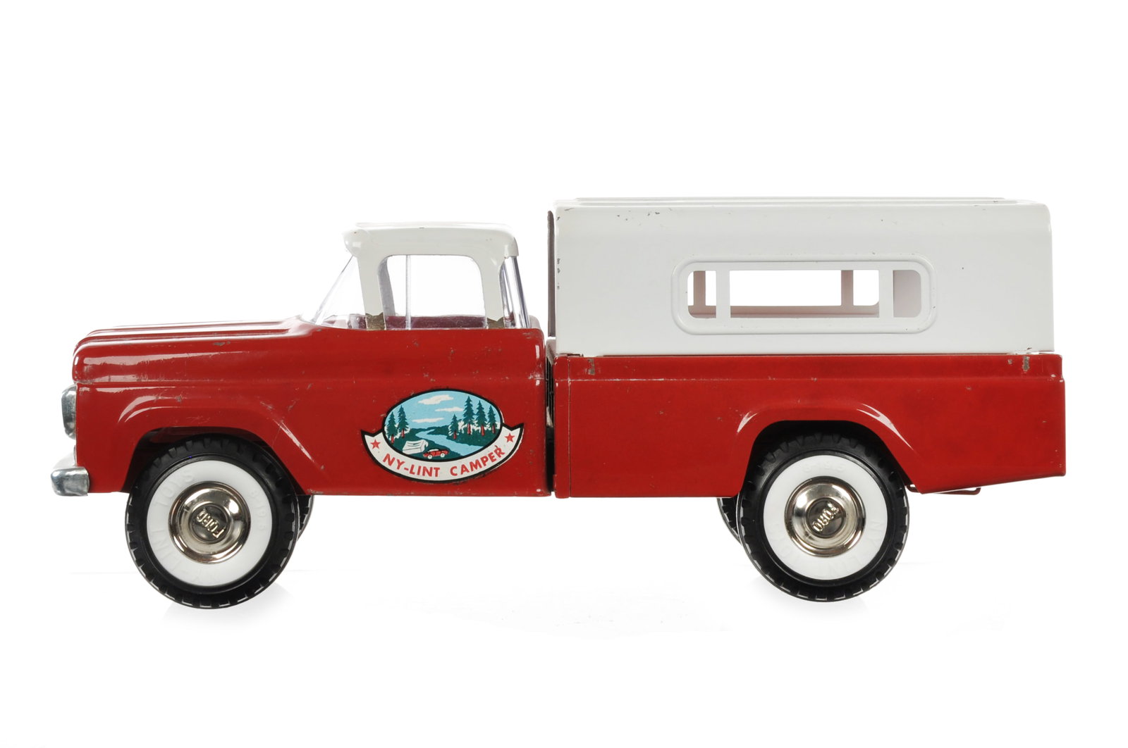 1960s Nylint No. 4400 Pressed Steel Ford Camper Pickup Truck (1 of 6)