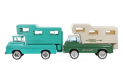 (2) Nylint Campers Trail Blazer and Teal Ford