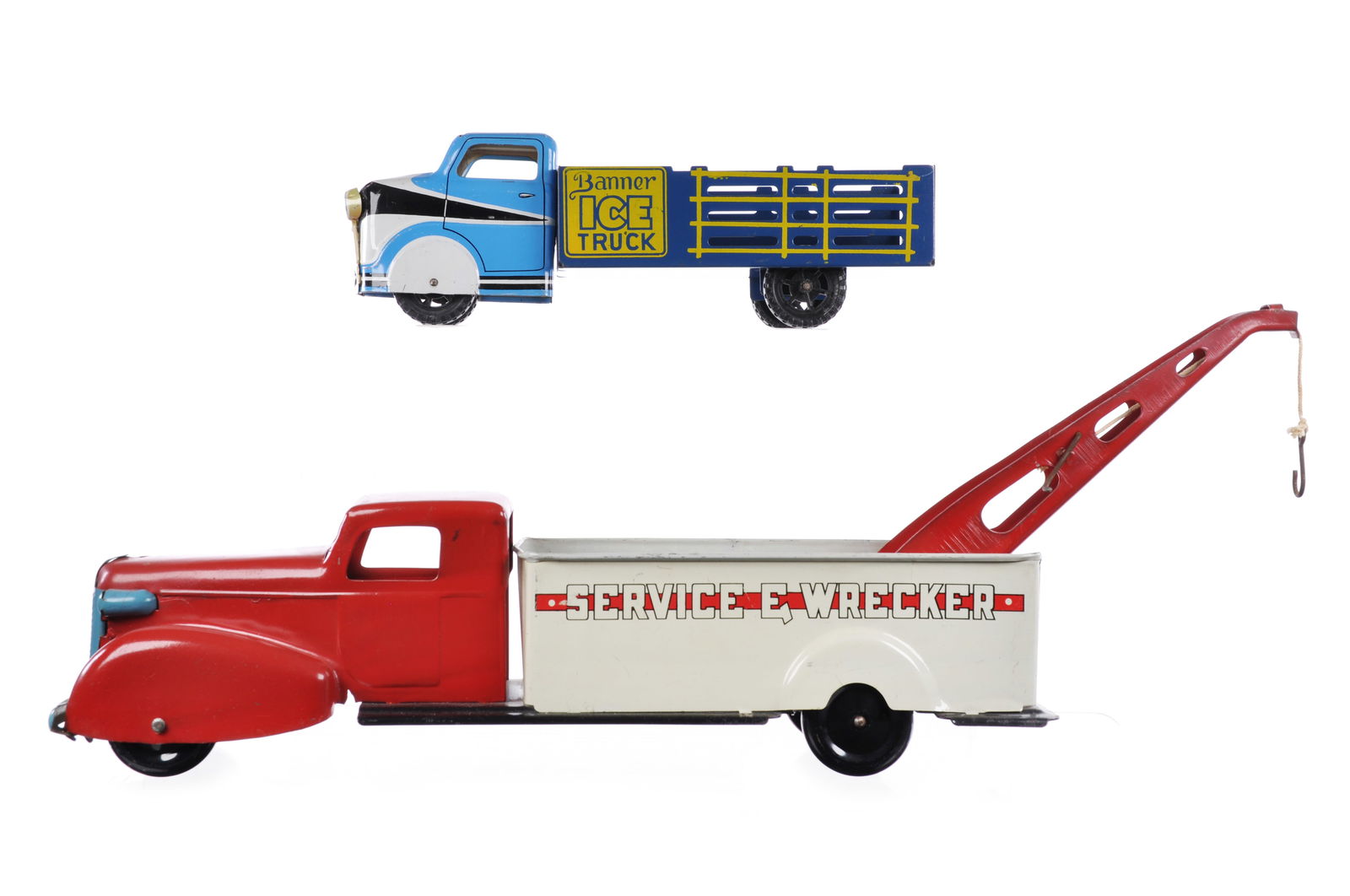 (2) Banner Ice & Wyandotte Service & Wrecker Trucks (1 of 6)