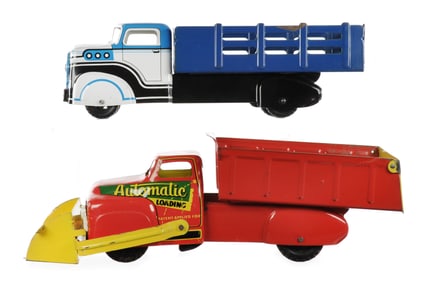 (2) Marx Stake Truck & Wyandotte Automatic Loading Dump