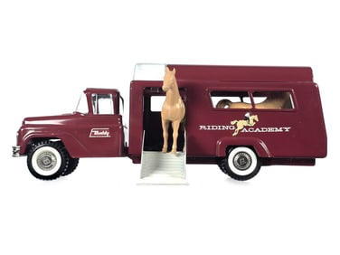 Buddy L Riding Academy Horse Trailer w/Horses
