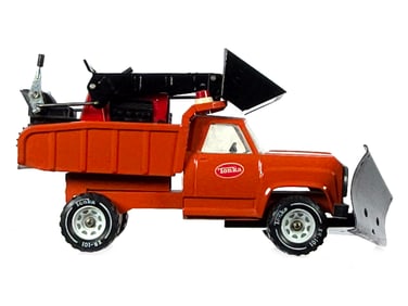 (2) Tonka Vehicles XR-101 Dump Truck & Front End Loader