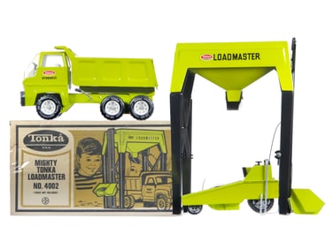 3 pc. Mighty Tonka No. 4002 Loadmaster Set Boxed
