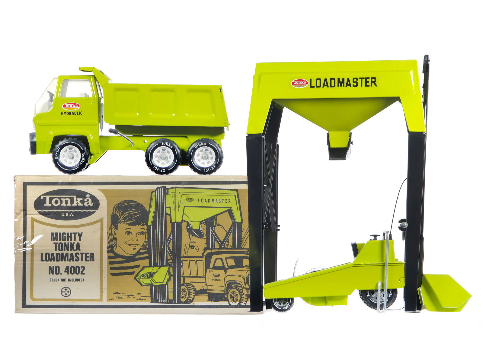 3 pc. Mighty Tonka No. 4002 Loadmaster Set Boxed (1 of 15)