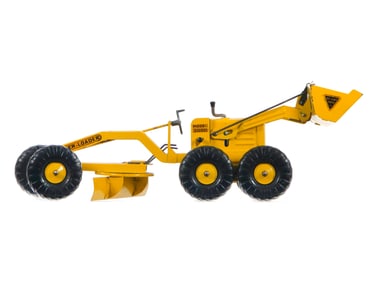 Nylint Pressed Steel Road Grader Loader