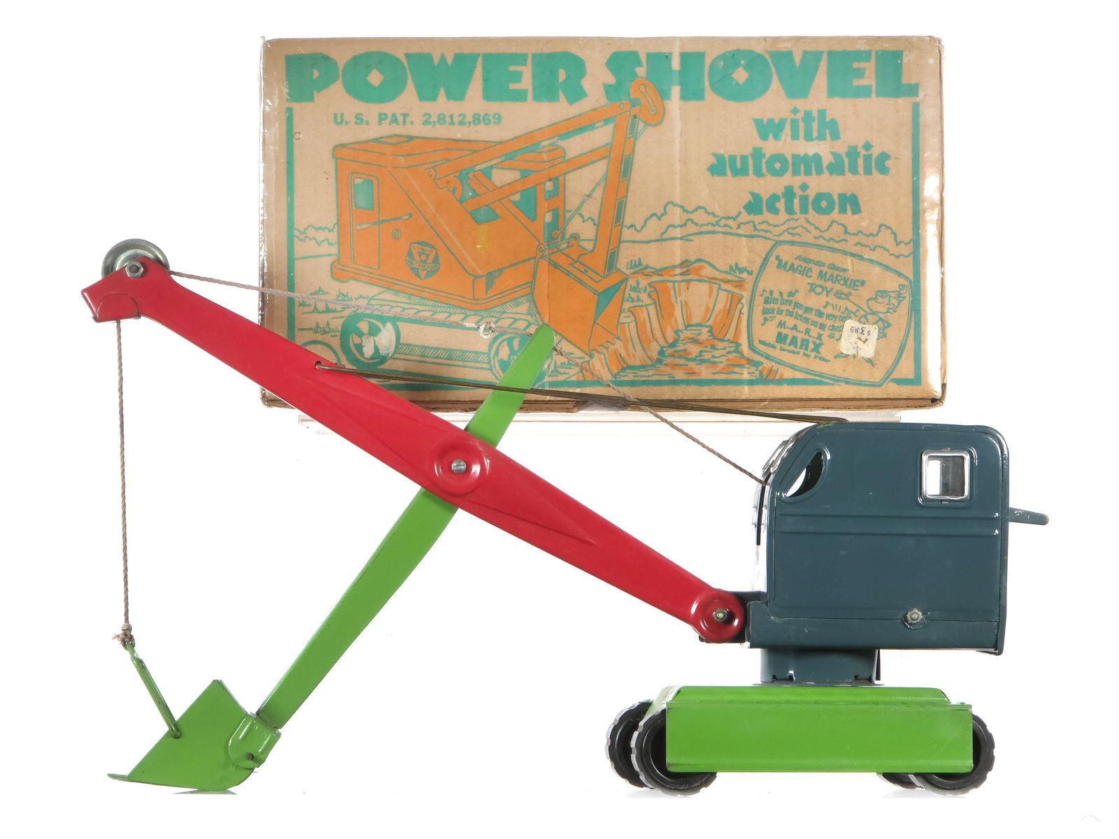 Marx No. 1782 Heavy Duty Power Shovel Boxed (1 of 6)
