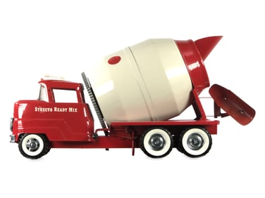 1960s Structo Ready Mix Concrete Mixer Truck