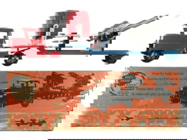 Ideal Sky Sweeper Anti-Aircraft Box, Structo Truck