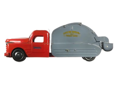 Structo No. 7 City of Toyland Utility Garbage Truck