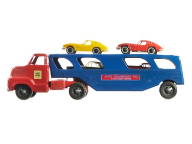 1950's Buckeye Toys Auto Transport Car Hauler Carrier