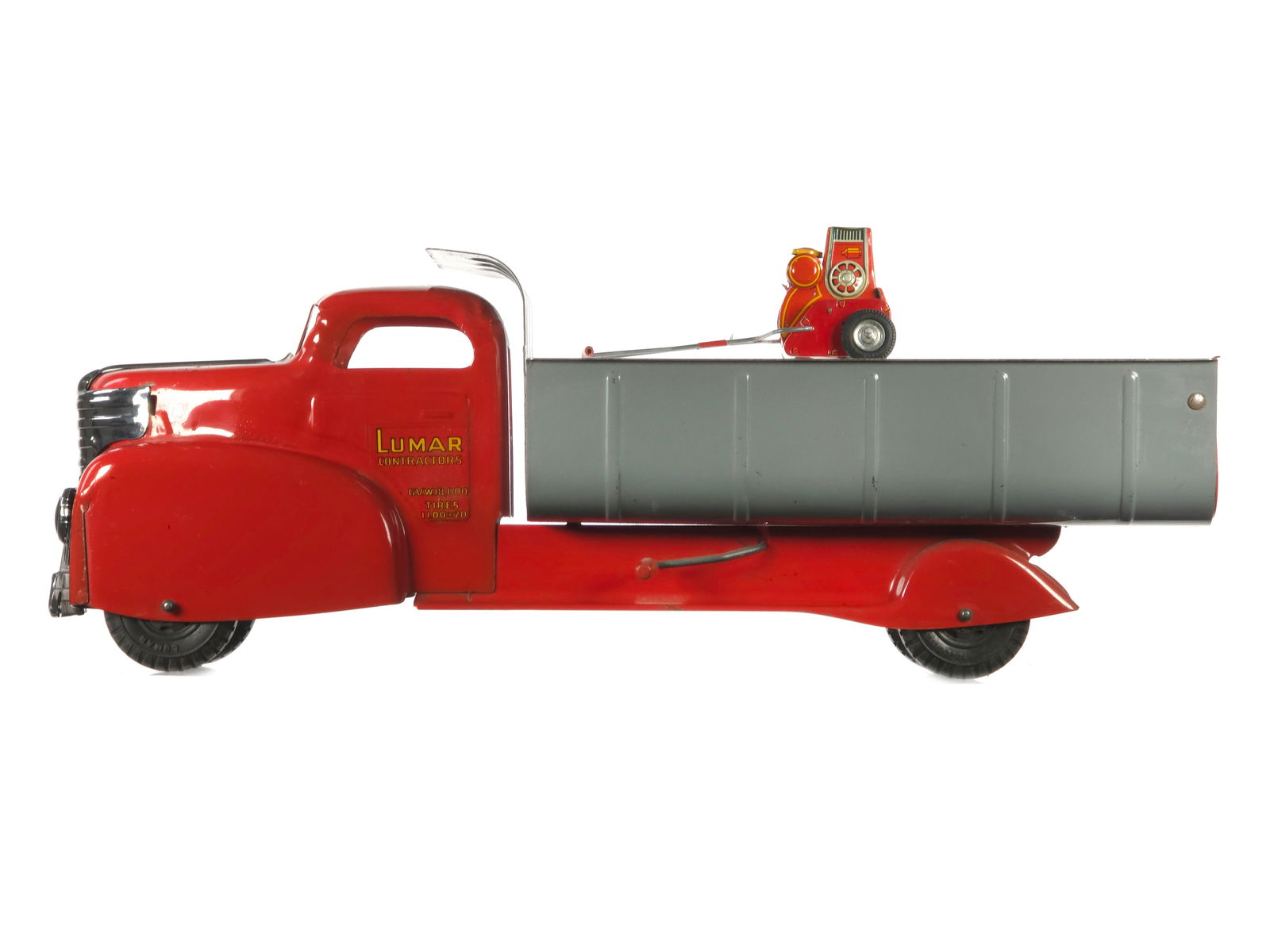 Marx Lumar Contractors Dump Truck and Linemar Lawn Mower (1 of 6)