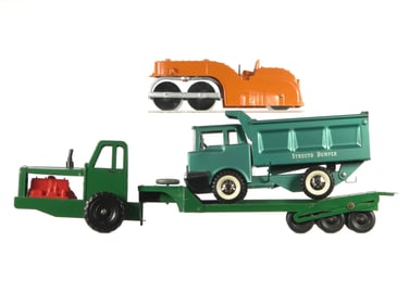 (3) Wyandotte, Hubley, Structo Pressed Steel Toys