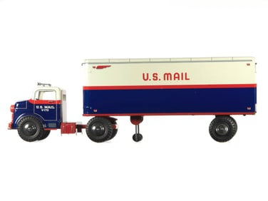 Marx Lumar V-172 U.S. Mail Semi Trailer Truck