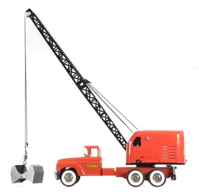 Structo Pressed Steel No. 700 Mobile Crane Truck