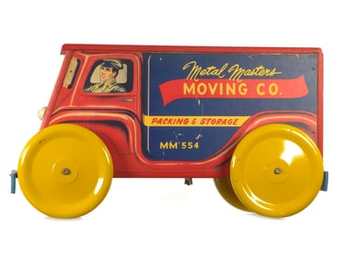 Metal Masters Co. Metal Masters Moving Co. Van