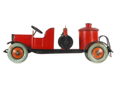 1920s J. Chein Hercules Fire Engine Pumper Truck