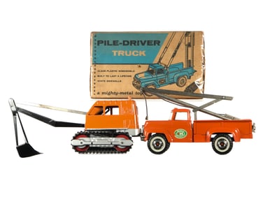 (2) Hubley Power Shovel & Pile Driver Truck Boxed