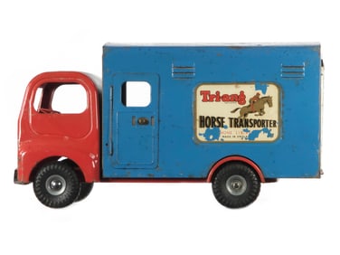 Tri-Ang Pressed Steel Horse Transporter Truck