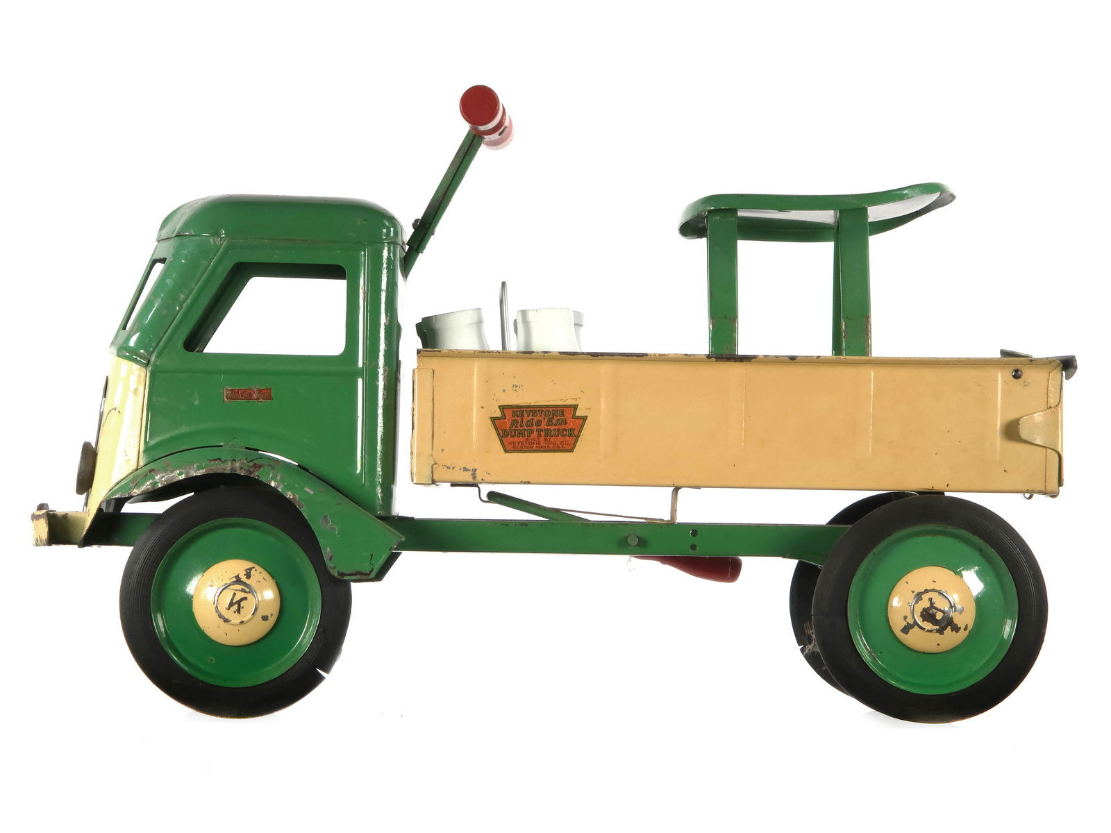 Keystone Pressed Steel Ride'Em Dump Truck (1 of 6)