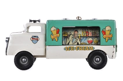 Tri-Ang Ice Cream Van w/Music Box Rare