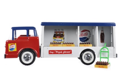Nylint Pressed Steel Pepsi-Cola Delivery Truck