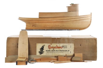 Boucher 100 ft Harbour Tug Model Construction Kit in Box