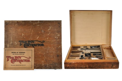 Benjamin-Sellar Mfg. Co. “The Boy Contractor" Mini Cement Block Plant