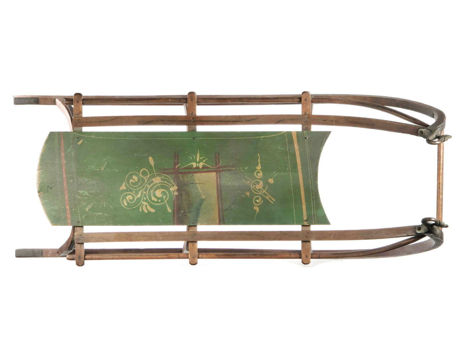 Antique Wooden Dragon Sled (1 of 5)